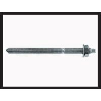 Chemical Anchor Studs – Fully Threaded Rods for Resin Anchoring in Concrete and Masonry – Zinc Plated Steel M8-M24, Nuts and Washers Included, Compatible with Epoxy and Hybrid Chemical Anchors for Structural Use